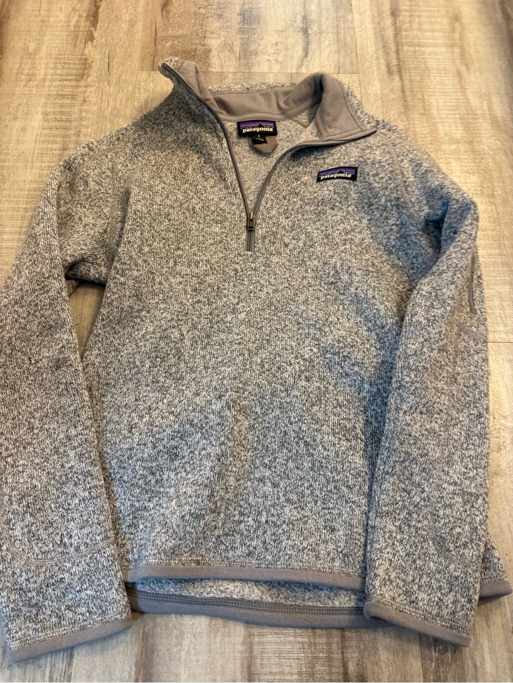 Patagonia Grey Better Sweater 1/4 Zip Small